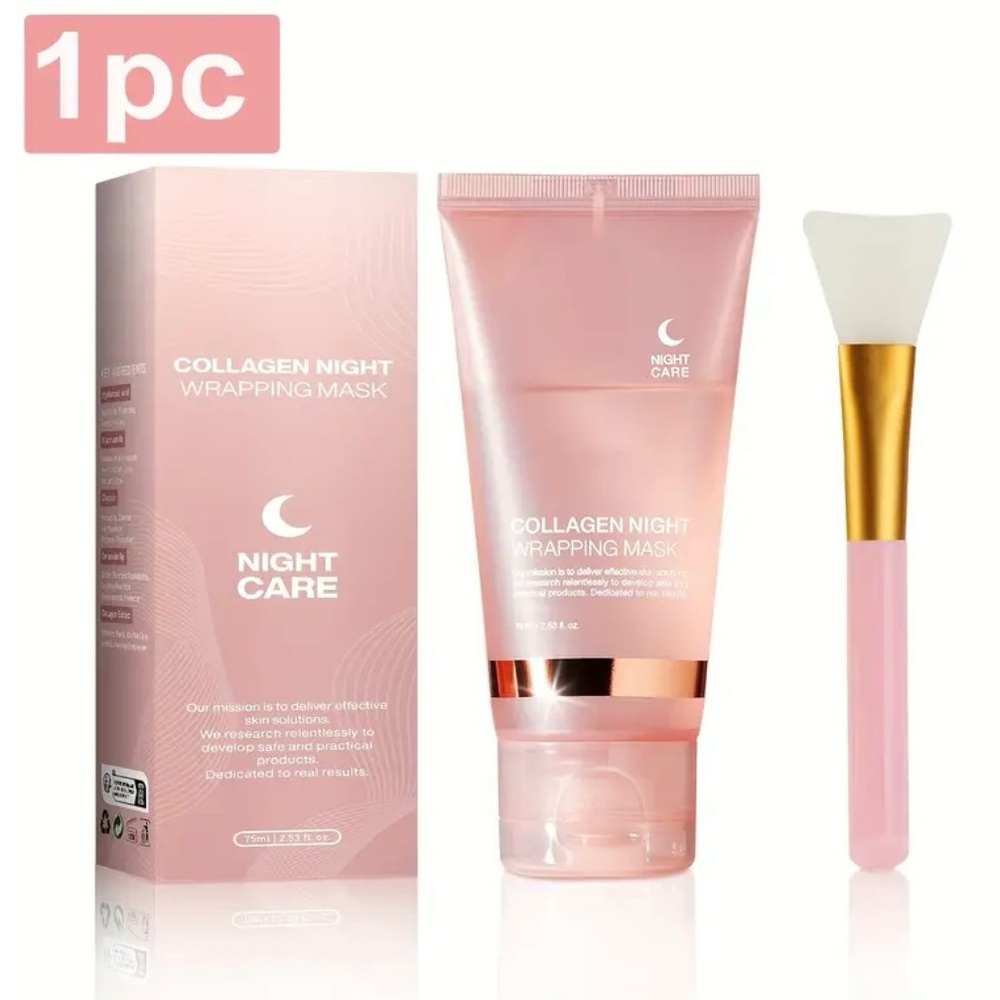NEW - Deeply Hydrating Night Nourishing
Collagen Moisturizing Mask